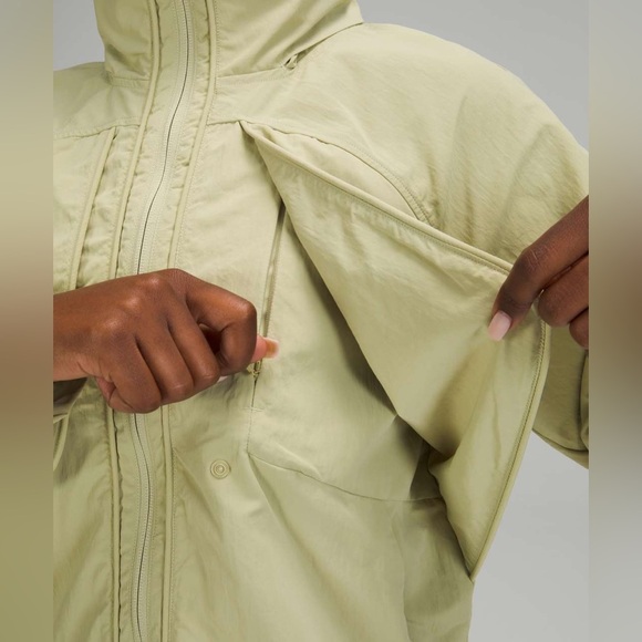 Lululemon Always Effortless Jacket Dew Green size 10 - Picture 5 of 9
